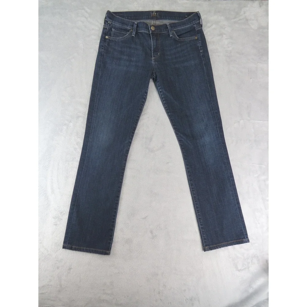 Citizens of‎ Humanity Ava Low Rise Straight Leg Jeans Women's 29 Blue Bootcut
